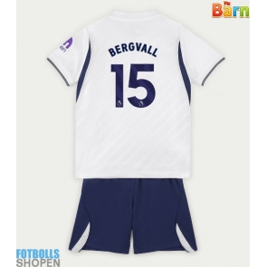 Billiga Tottenham Hotspur Lucas Bergvall #15 Hemmatröja Barn 2026-27 Kortärmad (+ Korta byxor)
